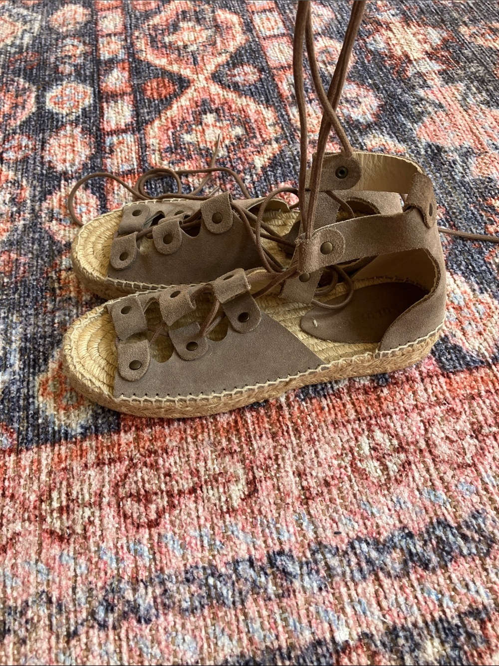 Suede Soludos - Picture 2 of 5